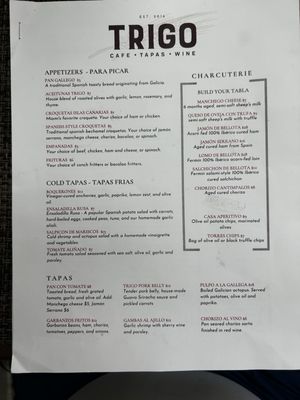 Menu photo 8 Trigo Café Hialeah, FL Menu photo 8 Trigo Café Hialeah, FL