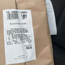 The Hungry Farmer - 2 porterhouse steaks