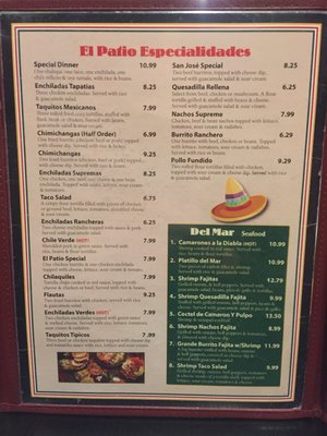 Menu photo 3 El Patio Mexican Restaurant Farmington, MI Menu photo 3 El Patio Mexican Restaurant Farmington, MI