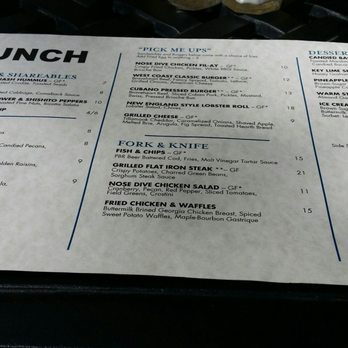 Nose Dive - Lunch menu - Gastropubs Near Me - Greenville, South Carolina