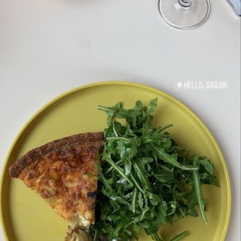 Hello, Sailor - Brunch: quiche Lorraine - Seafood Near Me - Cornelius, North Carolina
