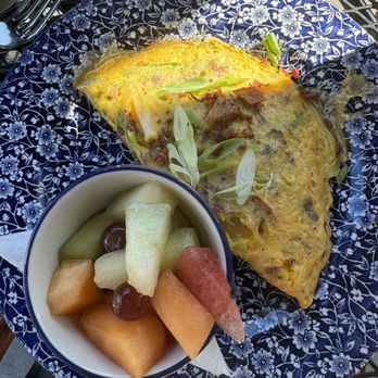 Café Hollander Hilldale - Cheese & Bacon Omelette - American Near Me - Madison, Wisconsin Café Hollander Hilldale - Cheese & Bacon Omelette - American Near Me - Madison, Wisconsin
