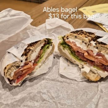 Abel’s Bagels - Lox bagel (good) - Bagels Near Me - Las Vegas, Nevada