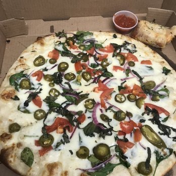 The Pizza Joint - Mexican Confetti Pizza & some pizza joints (in the upper corner) - Pizza Near Me - El Paso, Texas