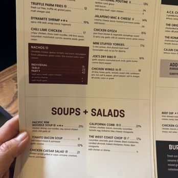Original Joe's Restaurant & Bar - menu - Bars Near Me - Calgary, Alberta Original Joe's Restaurant & Bar - menu - Bars Near Me - Calgary, Alberta