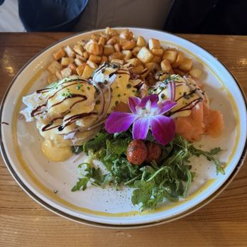 Bistrology - Benedict trio - Breakfast & Brunch Near Me - Miramar Beach, Florida