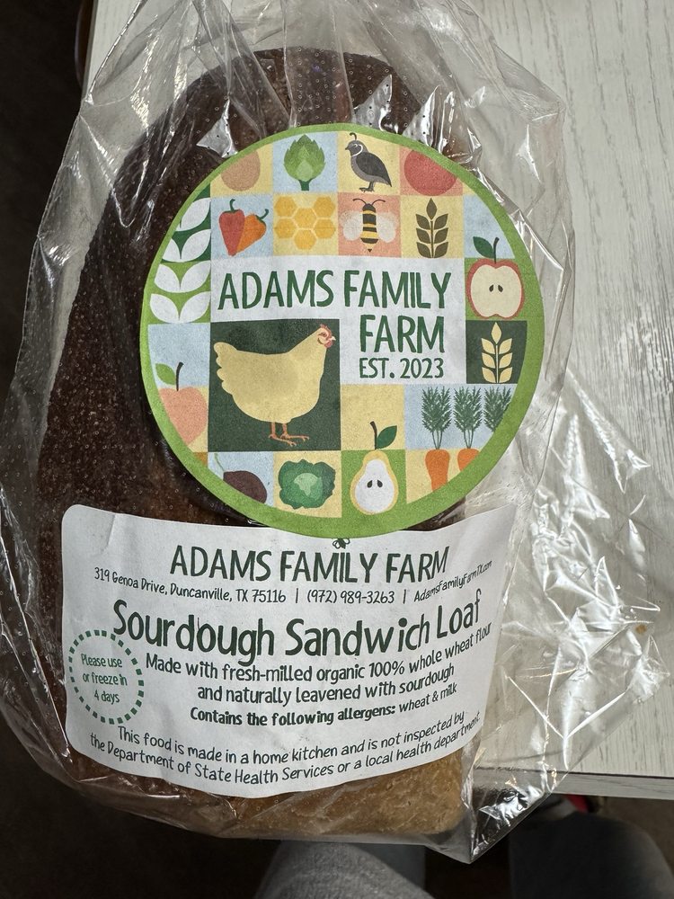 Food from Adams Family Farm