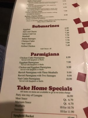 Menu photo 5 Mario's Italian Restaurant Lexington, MA Menu photo 5 Mario's Italian Restaurant Lexington, MA