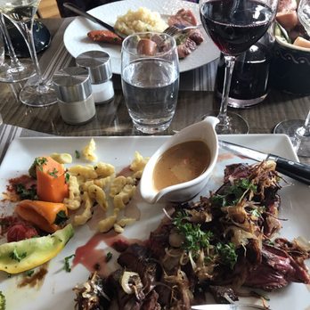 Schnockeloch - Hanger steak with crispy shallots - Alsatian Near Me - Strasbourg, 67