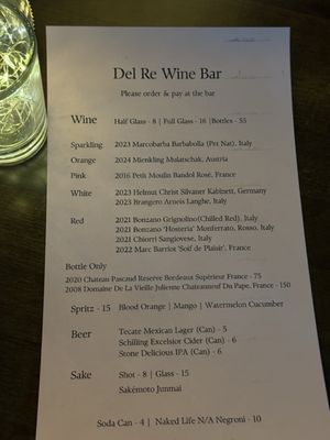 Del Re Wine Bar by null