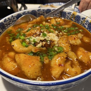 Corner Dumpling House - Bass Fillet Boiled with Hot Chili Oil - Pan Asian Near Me - Cincinnati, Ohio