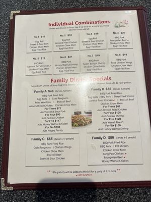 Menu photo 1 Dragon's Bistro Gig Harbor, WA