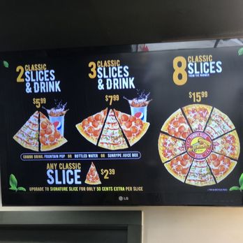 Yummy Slice Pizza - June 2021 menu - Pizza Near Me - Vancouver, British Columbia