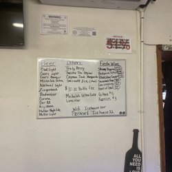 281 Icehouse Bar - Beverage list.