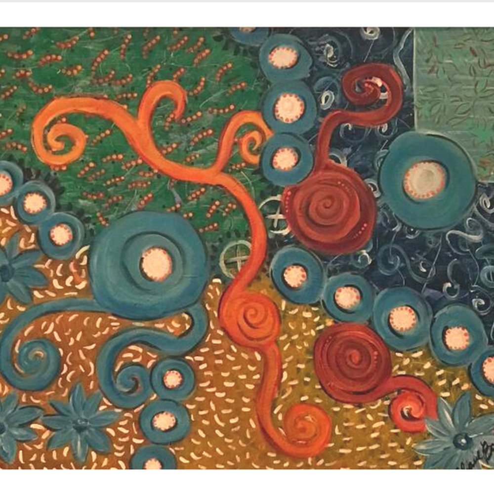 Blue Sky Art Gallery - Art by Eliane Balsewich - Nativa Brazil - Art Galleries Near Me - Santa Fe, New Mexico