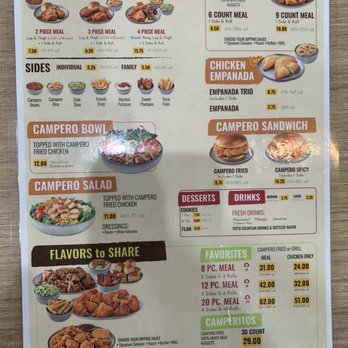 Pollo Campero - Menu - Chicken Shop Near Me - Oklahoma City, Oklahoma Pollo Campero - Menu - Chicken Shop Near Me - Oklahoma City, Oklahoma