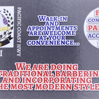 The Americas Barber Shop - Business card side 1 - Barbers Near Me - Redondo Beach, California The Americas Barber Shop - Business card side 1 - Barbers Near Me - Redondo Beach, California