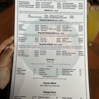 La Fogata Restaurant - Evans - Drink menu - Mexican Near Me - Denver, Colorado La Fogata Restaurant - Evans - Drink menu - Mexican Near Me - Denver, Colorado