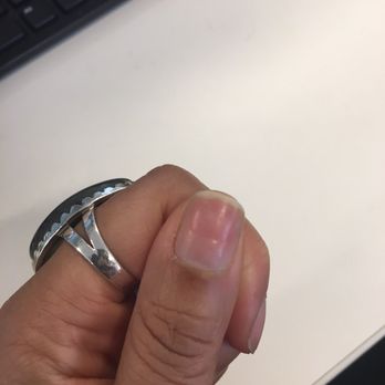 New French Nails - The thumb nail with its new horizontal-horrible line. - Nail Salons Near Me - San Francisco, California New French Nails - The thumb nail with its new horizontal-horrible line. - Nail Salons Near Me - San Francisco, California