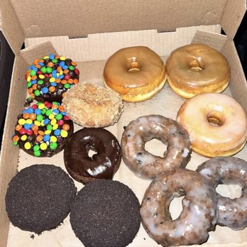 M & M Donuts - Blueberry and assorted - Donuts Near Me - Anaheim, California