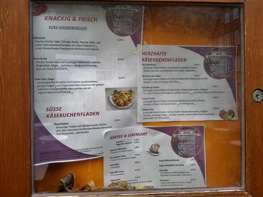Menu photo 4 Café Vincent Quedlinburg, ST Menu photo 4 Café Vincent Quedlinburg, ST