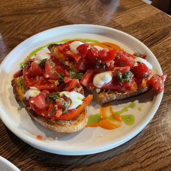 Trestles Restaurant - tomato toast - New American Near Me - Capitola, California Trestles Restaurant - tomato toast - New American Near Me - Capitola, California