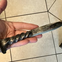 Wrought Iron Arts - Knife made at Wrought Iron Arts