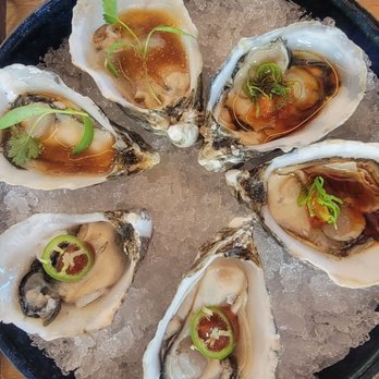 Shimogamo - Oysters with ponzu sauce - Japanese Near Me - Gilbert, Arizona Shimogamo - Oysters with ponzu sauce - Japanese Near Me - Gilbert, Arizona