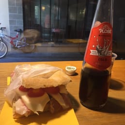 Great sandwich - one layer includes chicken liver!  Yum.