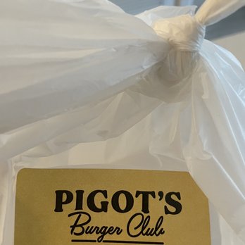 Pigot's Burger Club - a bag of food - Burgers Near Me - Toronto, Ontario Pigot's Burger Club - a bag of food - Burgers Near Me - Toronto, Ontario