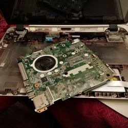 Greene Computer - A motherboard from a laptop.
