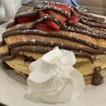 @ The Diner - Hazelnut and strawberry pancakes - Breakfast & Brunch Near Me - Orlando, Florida @ The Diner - Hazelnut and strawberry pancakes - Breakfast & Brunch Near Me - Orlando, Florida