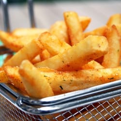 Goiko Grill - Las patatas crujiente es de la terraza