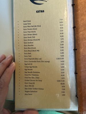 Menu photo 2 Pho Vina Burien Burien, WA Menu photo 2 Pho Vina Burien Burien, WA