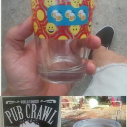 St. Arnold's Pub Crawl is one for the books! Five check in locations! One killer pint glass!