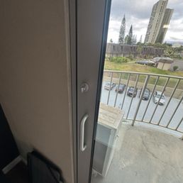 Lanai door replacement.