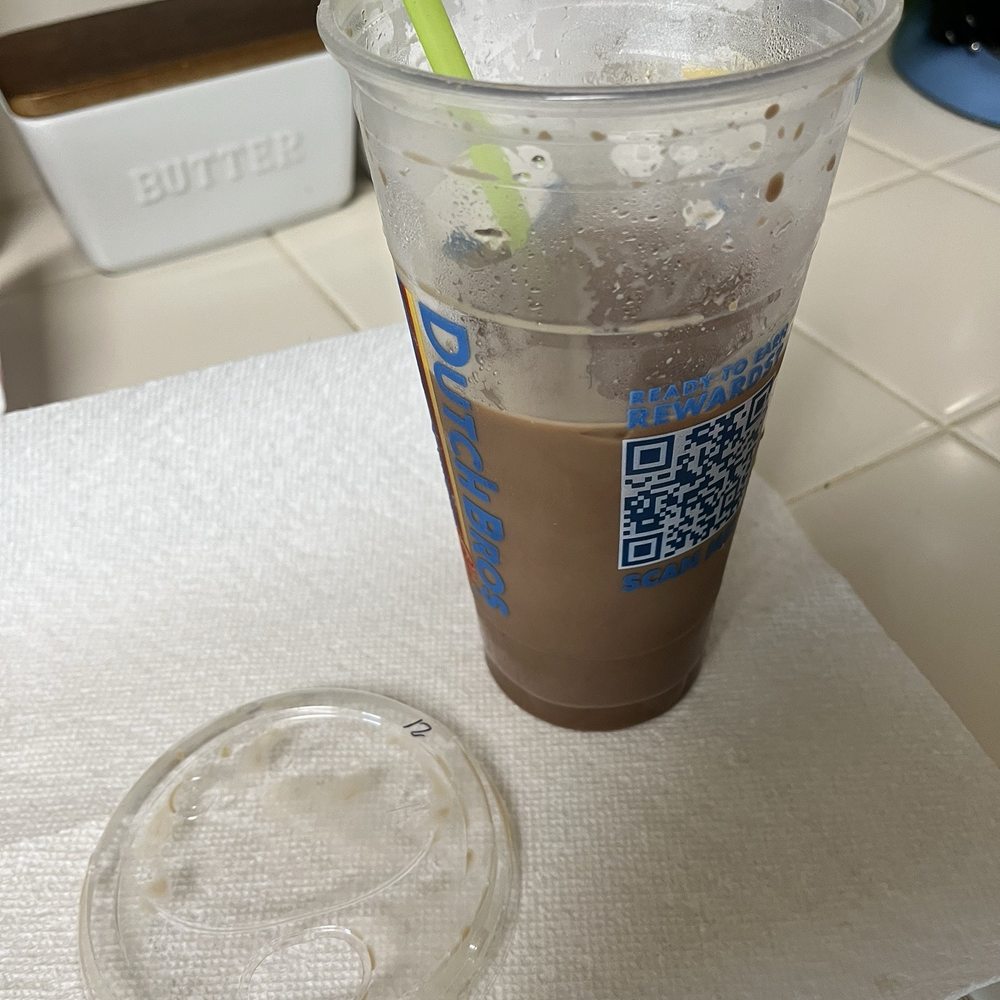 Only half a drink left after I took all the ice out! I asked for light ice. I swear they put extra