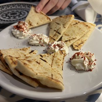 OSH Restaurant & Grill - Pita with suzma - Mediterranean Near Me - Nashville, Tennessee