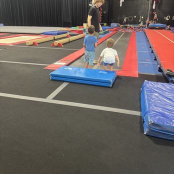 Cal Elite - NINJA TIME, on a quiet Friday morning. - Gymnastics Near Me - Rancho Santa Margarita, California