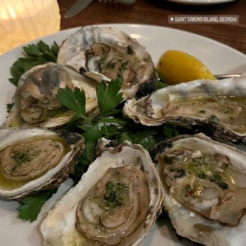 Halyards Restaurant - Roasted oysters - Seafood Near Me - Saint Simons Island, Georgia