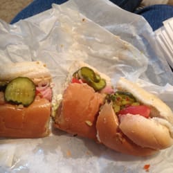 Subs 'n Such - Italian on white quarters of a footlong (ate one)