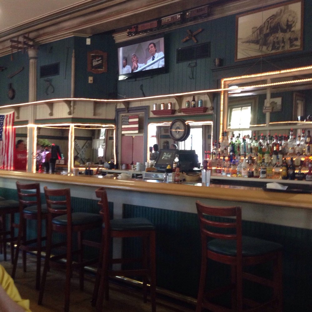The Depot - Nifty bar area - American Near Me - Mackinaw City, Michigan The Depot - Nifty bar area - American Near Me - Mackinaw City, Michigan