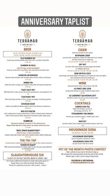 Menu photo 8 Terramar Brewing & Distilling Edison, WA