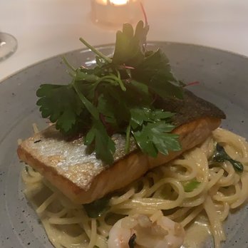 AG Inspired Cuisine - Salmon and pasta - French Near Me - Niagara Falls, Ontario AG Inspired Cuisine - Salmon and pasta - French Near Me - Niagara Falls, Ontario