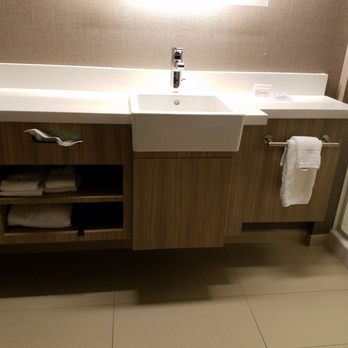SpringHill Suites by Marriott Belmont Redwood Shores - Sink area in the bathroom - Hotels Near Me - Belmont, California SpringHill Suites by Marriott Belmont Redwood Shores - Sink area in the bathroom - Hotels Near Me - Belmont, California