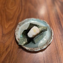 scallop yuzu temaki scallop yuzu temaki