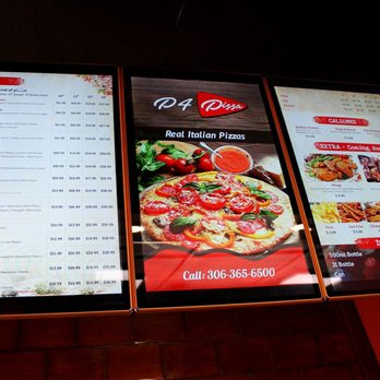 P4Pizza - P4Pizza TV Menu - Pizza Near Me - Lanigan, Saskatchewan