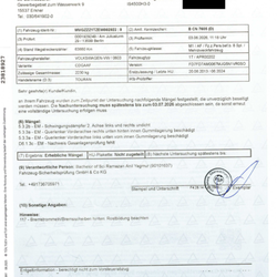 Premio Reifen + Autoservice Reifendienst Hentschel - Erhebliche Mängel, das Gegenteil vom Tag vorher von der GTÜ Sachverständige