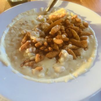 The Chowder Barge - Double Chowder (Clam Chowder w/ fried clams on top) - Seafood Near Me - Wilmington, California The Chowder Barge - Double Chowder (Clam Chowder w/ fried clams on top) - Seafood Near Me - Wilmington, California