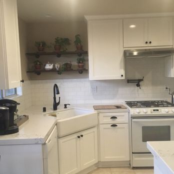 Castle Construction - New apron sink and custom shelves. - General Contractors Near Me - Atascadero, California Castle Construction - New apron sink and custom shelves. - General Contractors Near Me - Atascadero, California